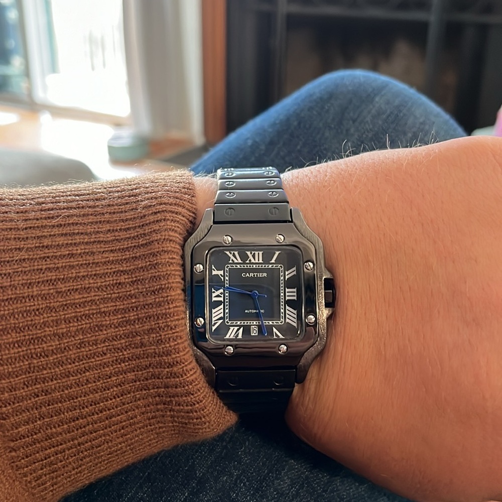 Men watch